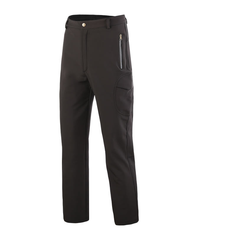 Men's Waterproof Fleece Assault Pants for Outdoor Use