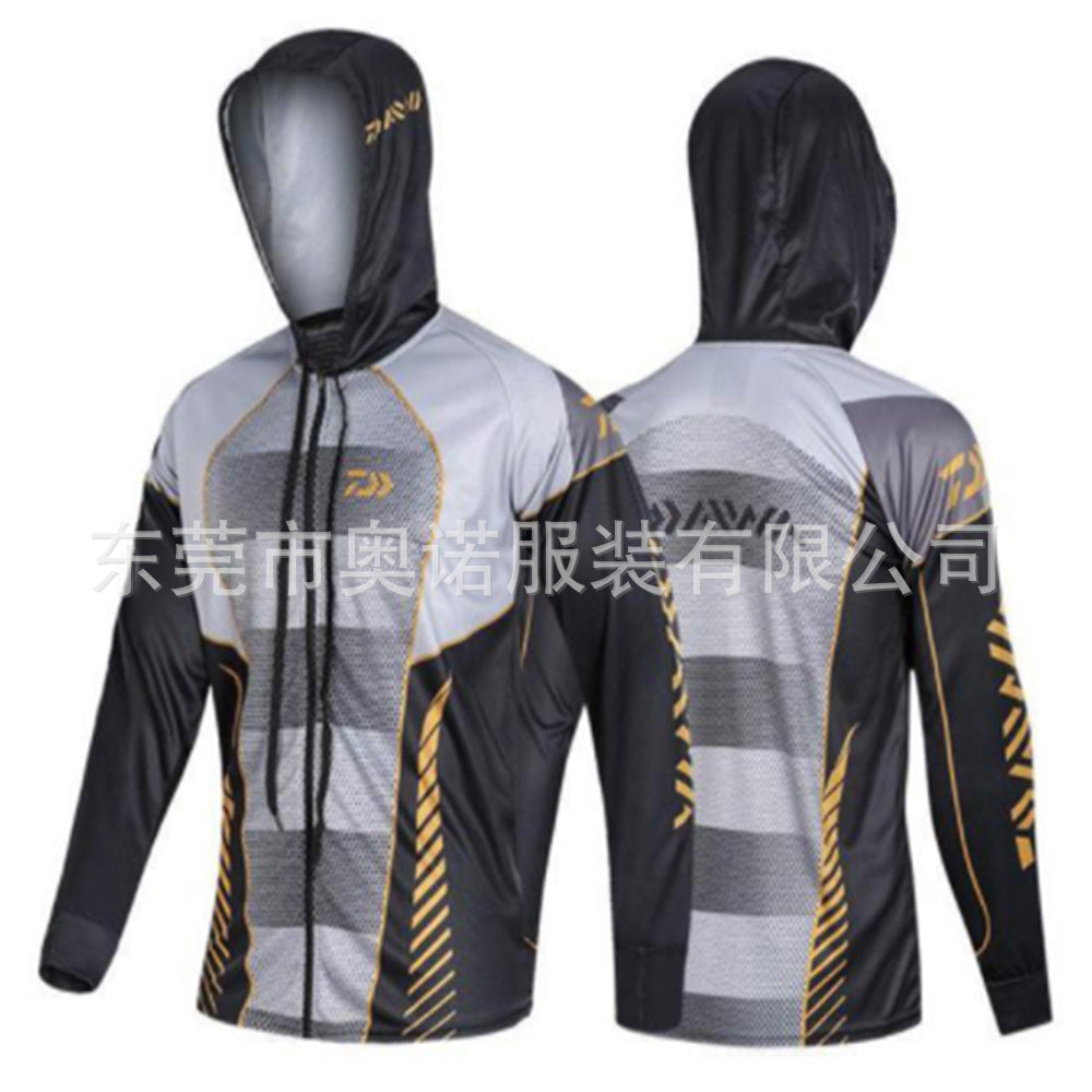 Men's Long Sleeve UV Protection Fishing Shirt - Quick Dry