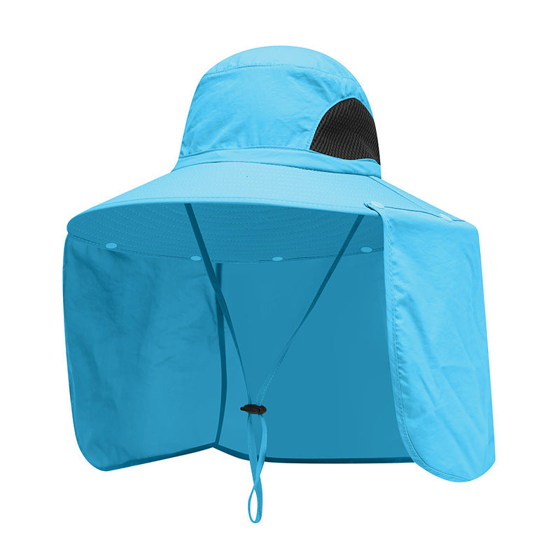 Summer Fishing Hat for Outdoor UV Protection and Quick-Dry