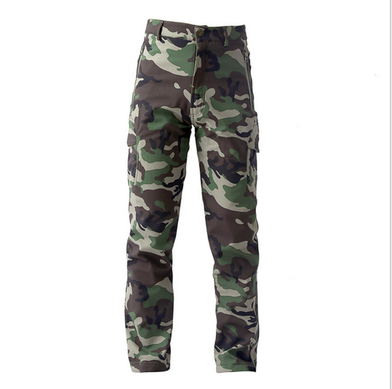 Men's 3-in-1 Fleece Windproof Outdoor Pants