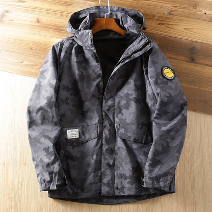 Men's Windproof Outdoor Mountaineering Jacket