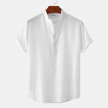 Summer Breeze Linen-Cotton Shirt